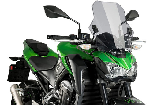 Imagen 4 de 10 de Parabrisas Moto Universal Kawasaki Yamaha Pulsar Suzuki
