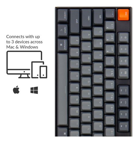 Keycron K10 Diseño De Tamaño Completo Bluetooth Teclado De J