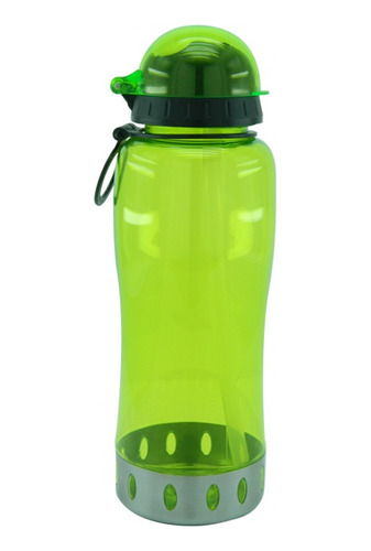 Botilito Plástico 710ml Pitillo Termo Agua Deporte Verde