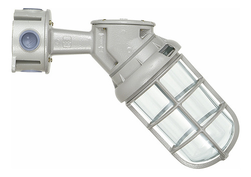 Luminária Industrial Arandela Cinza 100w E27 Difusor Wetzel