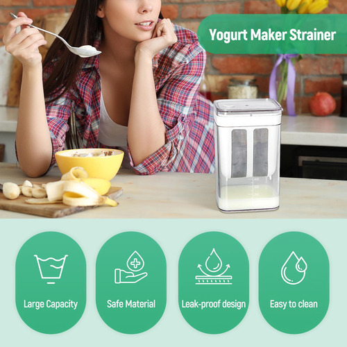 Colador De Yogur, Colador De Alimentos, Filtro De Yogur