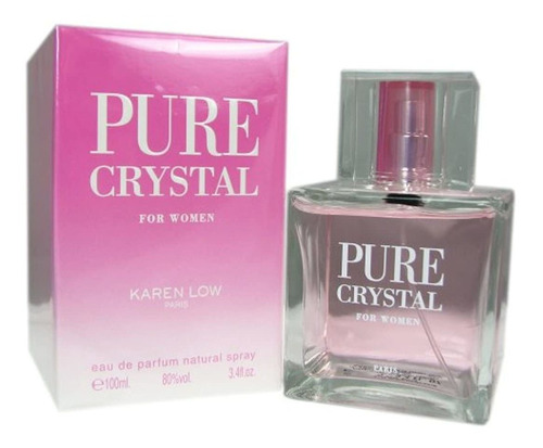 Karen Low Pure Crystal Eau De Parfum Spray Para Mujer, 3.4 O