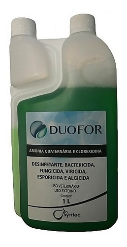 Kit 02 Desinfetante Amônia Quatenária E Clorexidina 01litro