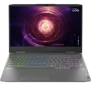 Laptop Lenovo Loq 15aph8 Ryzen 7 7840hs 16gb, 512gb Rtx 4050 Color Gris Tormenta