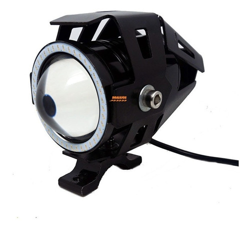 1 Exploradora Led Ojo De Angel U7 Grande 4500lm Moto/carro