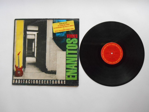 Lp Vinilo Enanitos Verdes Habitaciones Extrañas Mexico 1987