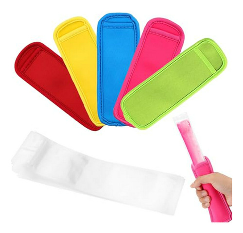 Fundas Y Bolsas Para Paletas: 5 Pack Reutilizable Y 25 Desec