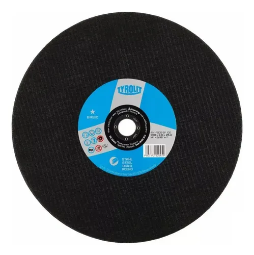 comprar Disco Corte Sensitiva Tyrolit Basic 350 X 2,8 Caja X 10 Unid comprar Disco Corte Sensitiva Tyrolit Basic 350 X 2,8 Caja X 10 Unid