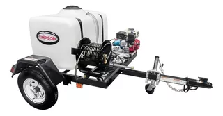 Trailer Pressure Washer With Honda Engine And