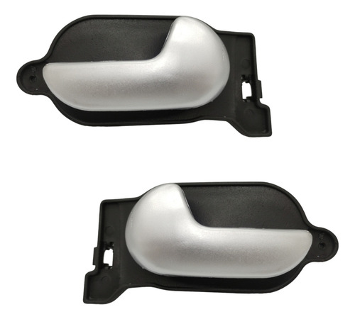 Manija Interior De Puerta P/ Ford Ecosport 2003/13 Gris X2 C