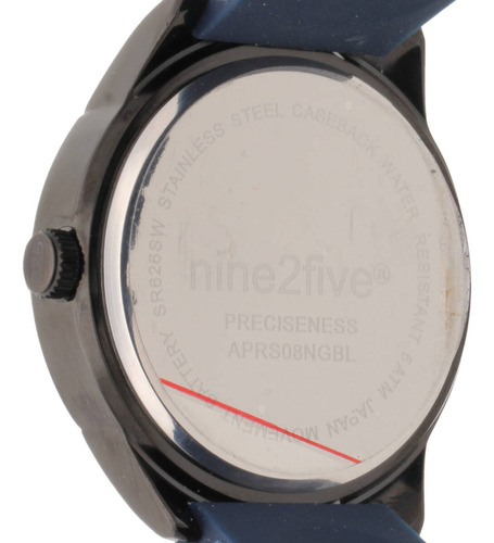 Reloj Para Hombre Nine2five *sr626sw*. Azul Negro Blanco (Usado)
