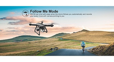 Drone Holystone Hs700d Camara 2k Gps Retorno Autom- Tecnobox