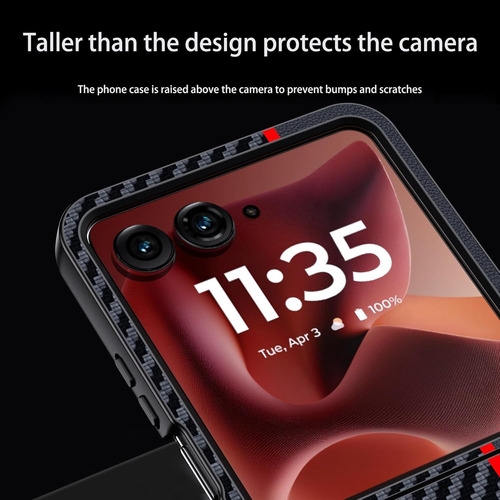 Funda Para Motorola Moto Razr 60 Ultra 5g 2025 Resistente A Los Golpes Y A Los Arañazos