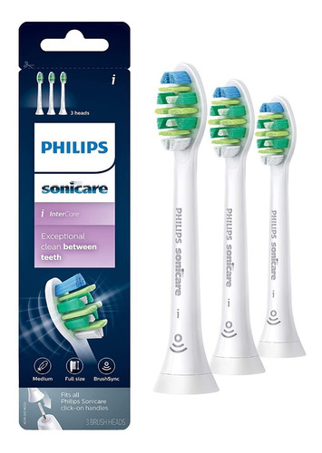 Philips Sonicare Intercare Repuesto Cepillo 3pk Hx9003/65 Bl