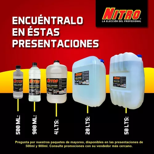 Limpia Tapicería Nitro, la - Nitro Oficial - Masa Trade