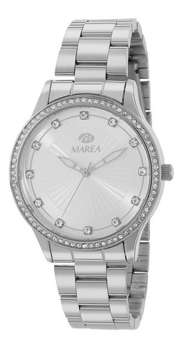 Marea Watch B4128901 Color De La Correa Plateado Color Del Bisel Plateado Color Del Fondo Plateado