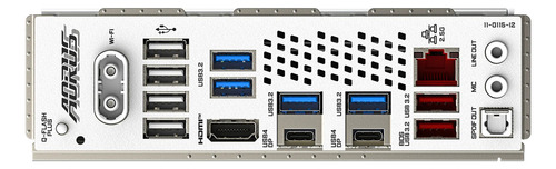 Placa-mãe Gigabyte X870 Aorus Elite Wifi7 Ice Am5 cor branca