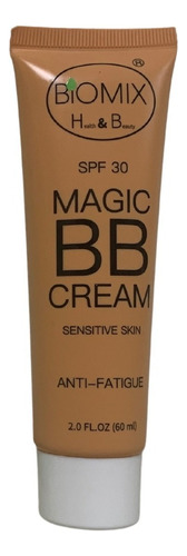 Base Bb Cream Biomix Health & Beauty Anti Fatiga Piel Muy Clara Spf 30 Magic Sensitive 60 Ml
