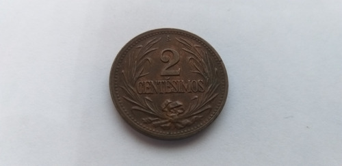 2 Centesimos 1944 Uruguay.