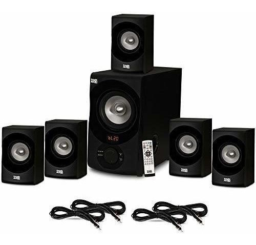 Audio Acustico Aa5171 Home Theater 51 Sistema De Altavoz Blu