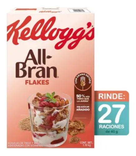 Cereal All-bran Kellogg's Flakes 1.1 Kg