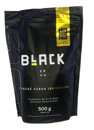 Erva Terere Black Sabores 500g Premium - Escolha O Sabor