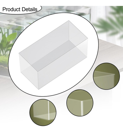 Tank Clear Clear Fácil De Limpiar El Tanque 60cmx28cmx285cm