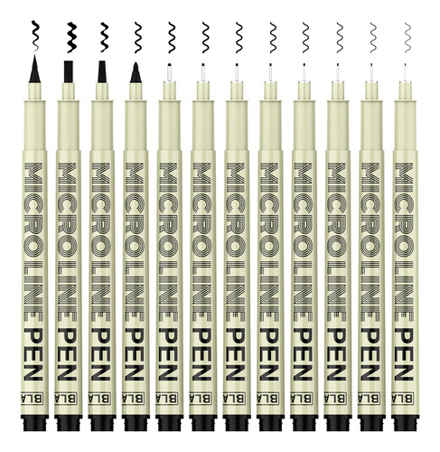 Kerifi Micro-pen - Boligrafos De Tinta Fineliner, Paquete De