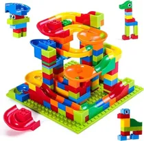 Comprar Armatodo Bloques Mini Pista Laberinto Piquis Canicas 168 Pcs