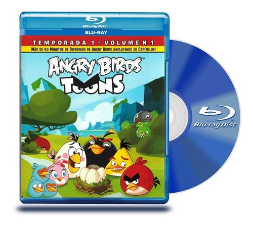 Blu Ray Angry Serie Birds Toons Serie Tv