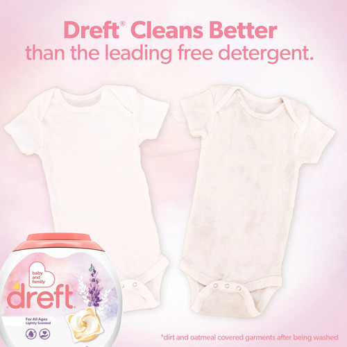 Dreft Lightly Scented He Compatible Laundry Detergent 36 Oz