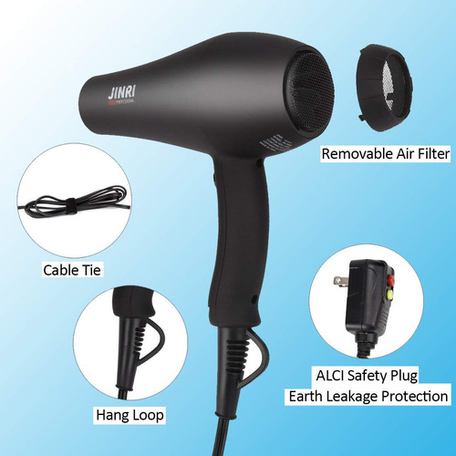 , Secadores Ionic Salon Con Difusor, Concentrador, Acceso...