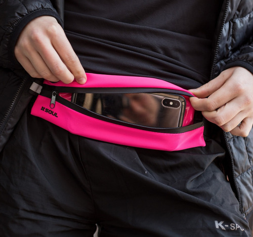 Imagen 5 de 6 de Riñonera Soul Premium Porta Celular Deportes Running Correr