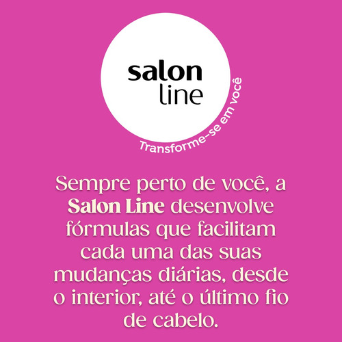 Creme De Pentear, Definição Máxima Liberada, Salon Line, 1kg