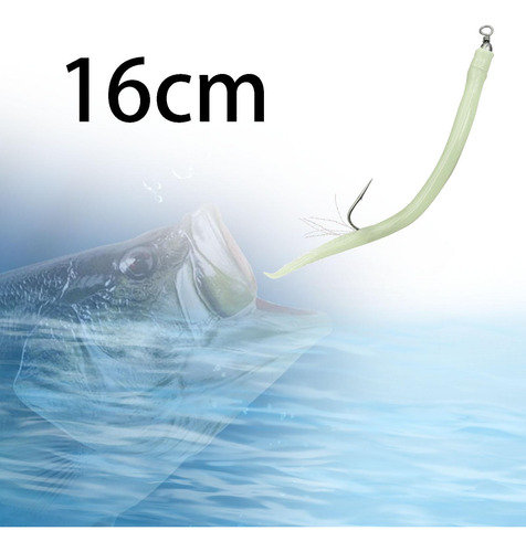 5 Señuelo De Pesca Suave, Anzuelo De Pesca, Cebos De Verde