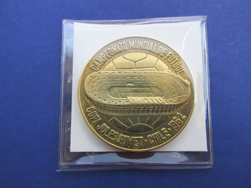 Medalla Antigua Copa Mundial Futbol Chile 1962 Jules Rimet