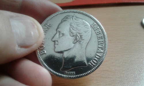 Imagen 8 de 8 de Colección De 6 Monedas De Plata Ley De Venezuela (igo.033)