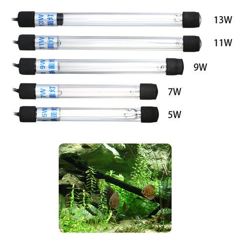 Tanque De Esterilização De Lâmpadas Pond Water 13w Fish Ultr