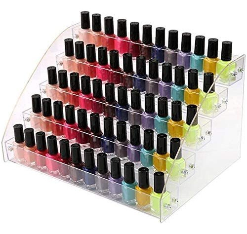 Organizador De Esmaltes De Uñas De Plástico Transpare...