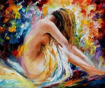 Comprar Cuadros Desnudos Coloridos Leonid Afremov 40x50