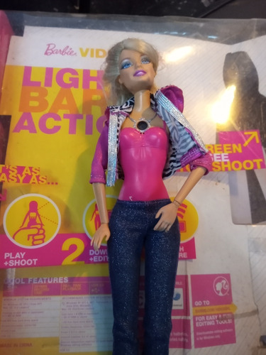 Barbie Video Girl Caja (usada)