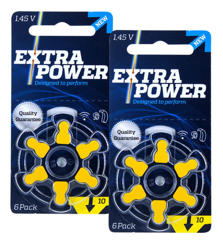  Baterias 10 Pr70 Aparelho Auditivo Extra Power Original