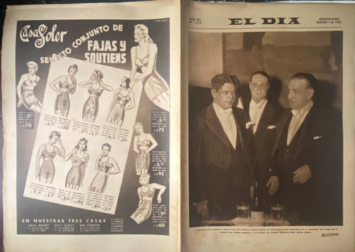 Antiguo El Día N° 529 1943 Carlos Federico Sáez  3pb8