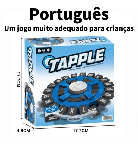 Juego De Mesa En Portugués Tapple Word