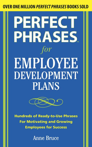 Libro: Perfect Phrases For Employee Development Plans (perfe