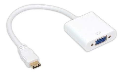 Cable Conversor Hdmi A Vga Conversor Netbook 1080p Fhd