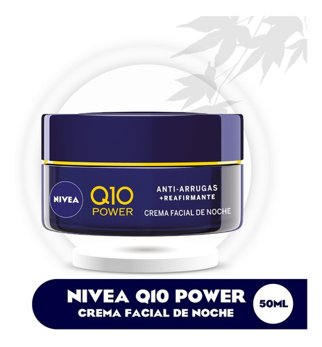 Crema Q10 Power Crema De Noche Reafirmante 50 Gr Nivea 