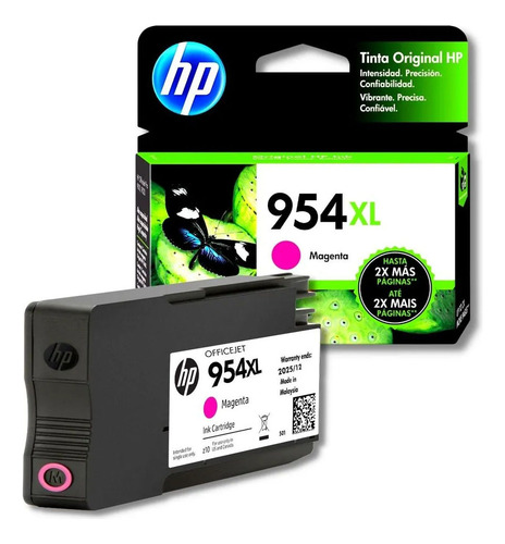 Tinta Hp L0s65al (954xl) Magenta