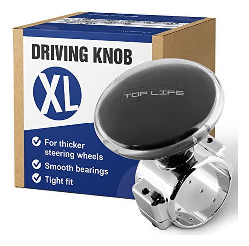 Steering Wheel Knob For Truck - Xl Driving Knob For Thi...