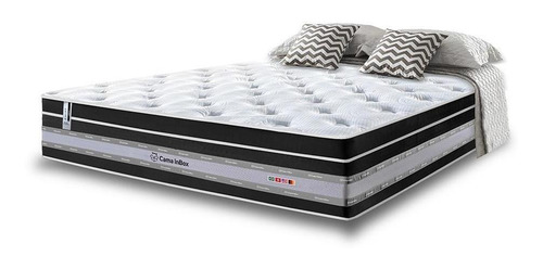 Colchão Queen Molas Pocket Cama Inbox Select Euro Soft
